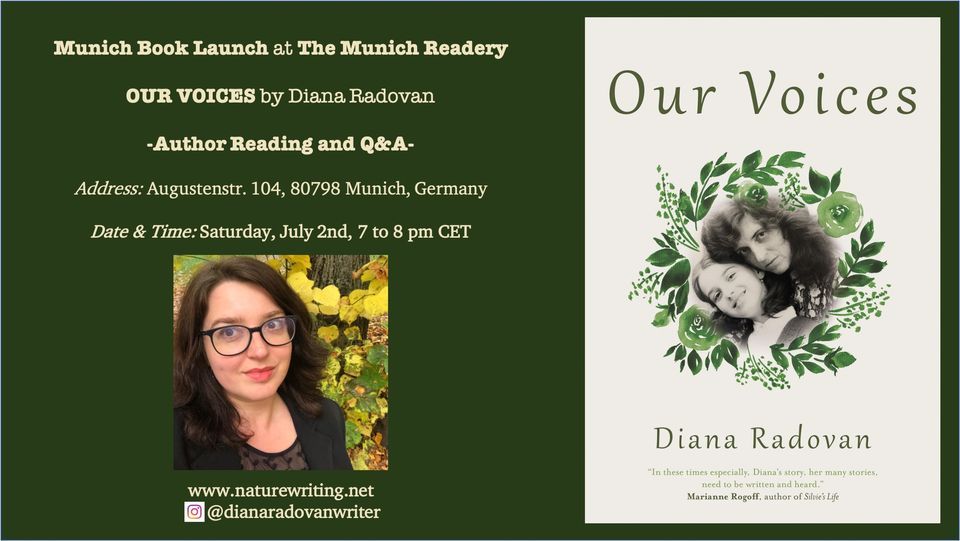 Book launch with Diana Radovan