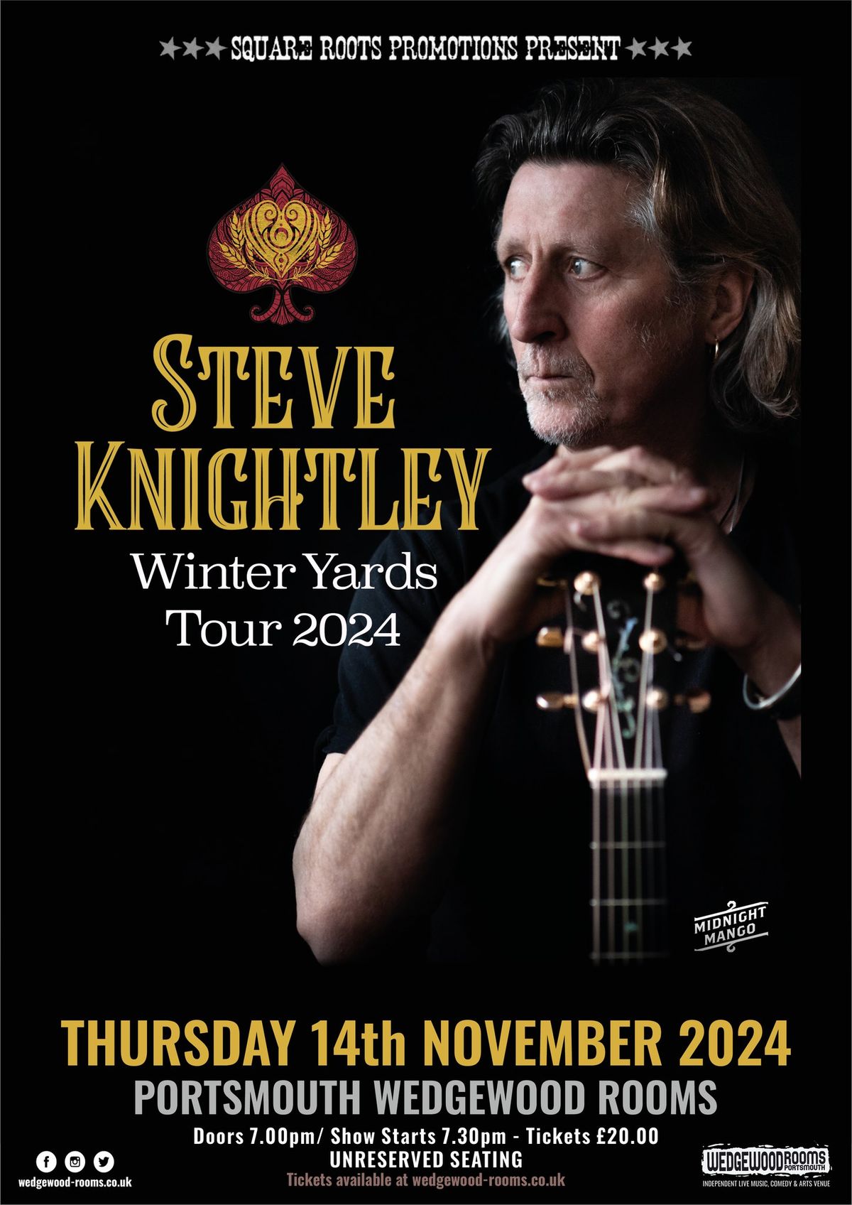 Steve Knightley - Wedgewood Rooms, Portsmouth - 14.11.24