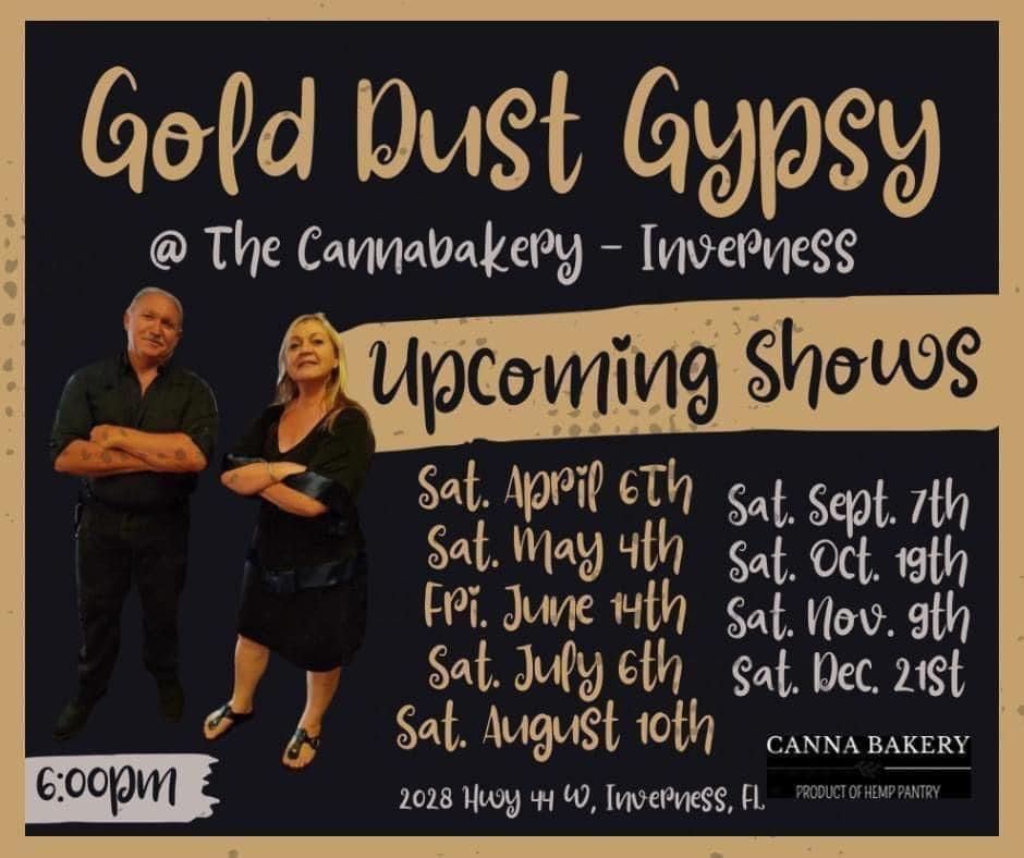 GolddustGypsy Returns to The Canna Bakery Shop!