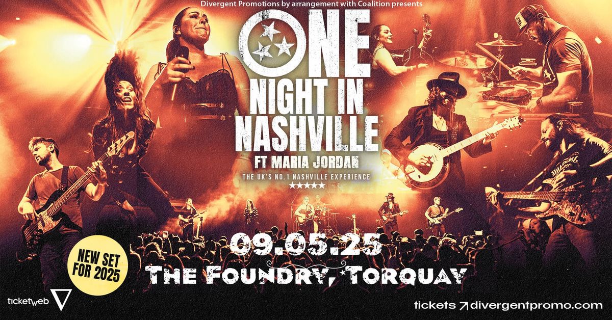 One Night in Nashville at The Foundry, Torquay