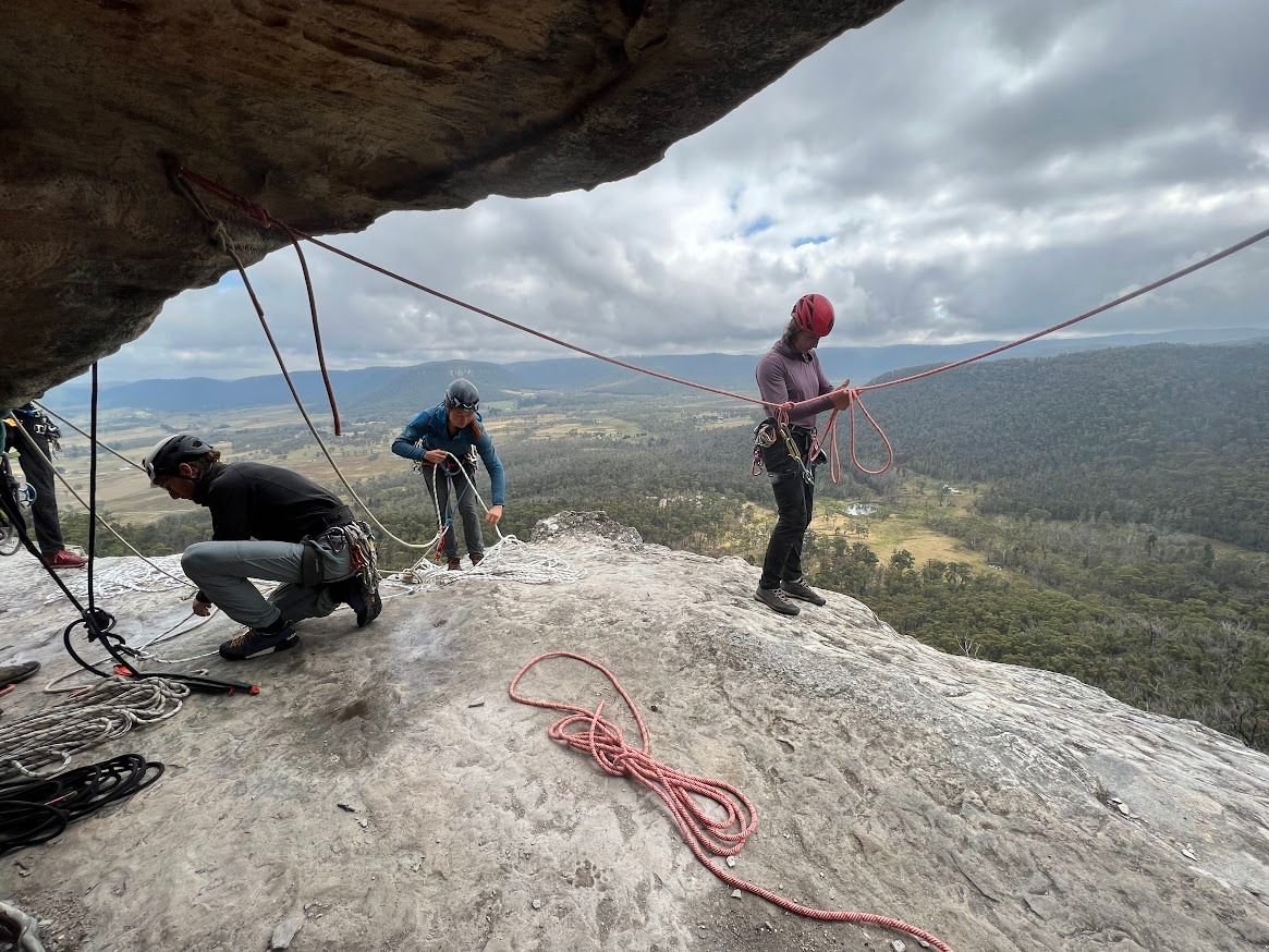 Lead Abseiling and Climbing CIII Outdoor Leadership