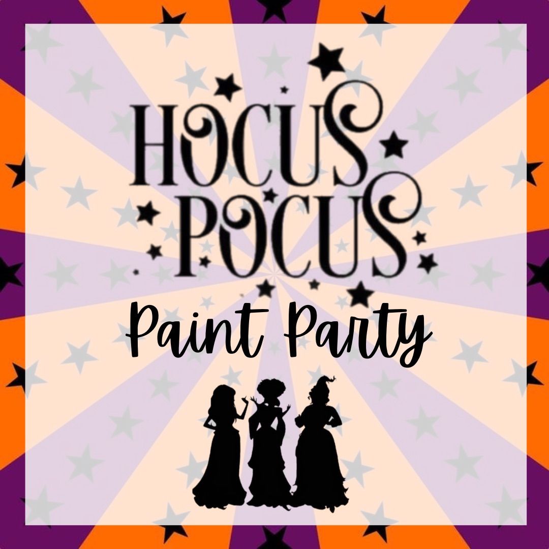 Hocus Pocus Paint Party