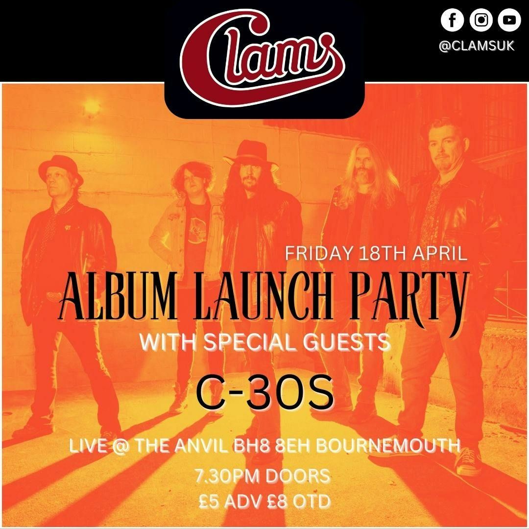 Clams album launch + C30s