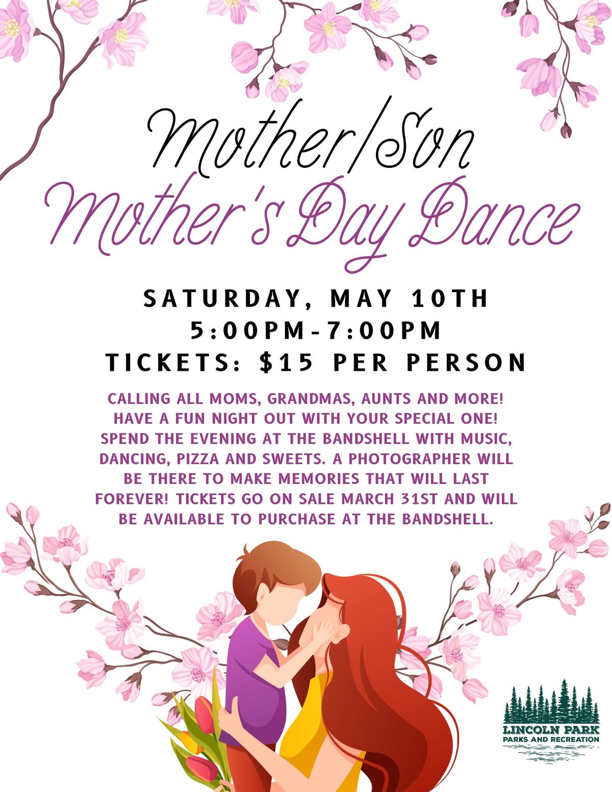 Mother\/Son Mother's Day Dance