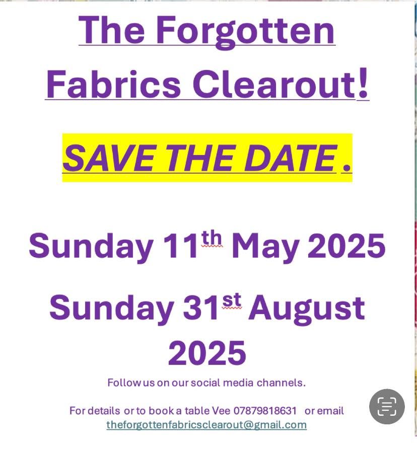 The Forgotten Fabrics Clearout