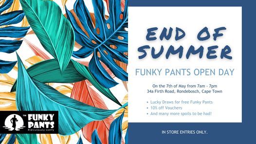 Funky Pants Cape Town End of Summer Open Day