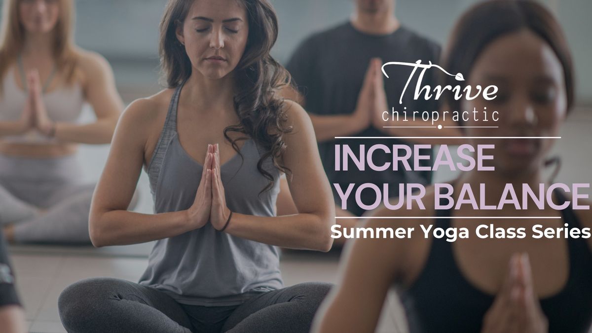 INCREASE YOUR BALANCE: SUMMER YOGA