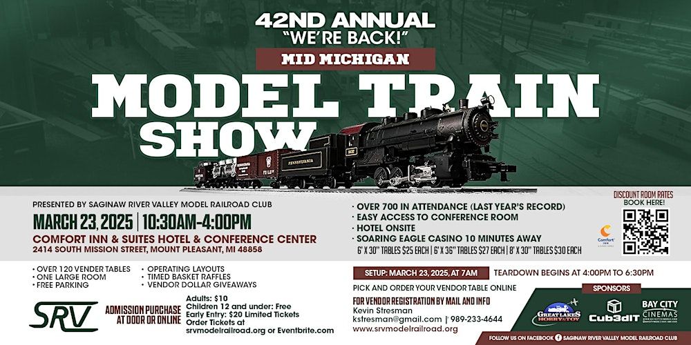 2025 Mid Michigan Model Train Sale