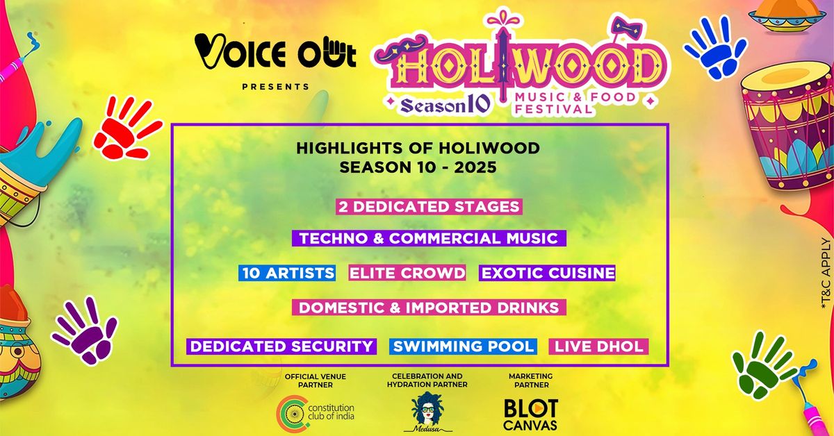 Holiwood 10.0 (Music & Food Festival)