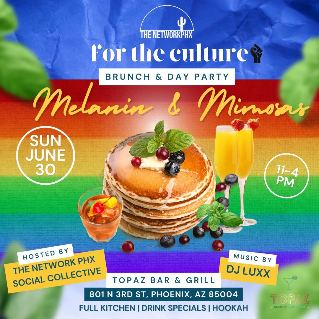 Melanin & Mimosas Pride Brunch + Day Party