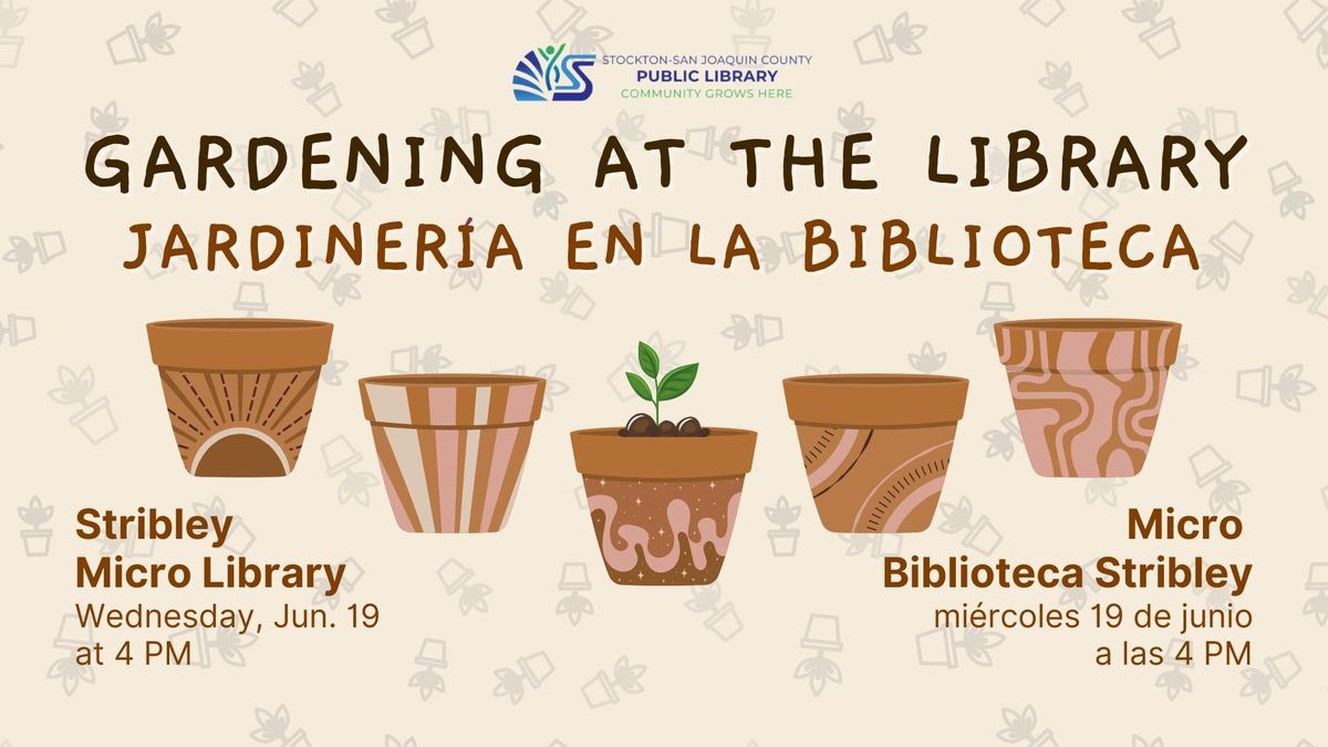 Gardening at the Library