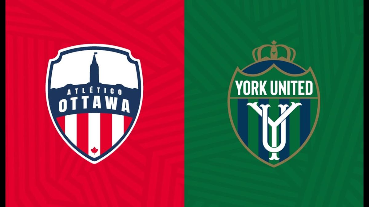 Atletico Ottawa at York United FC at York Lions Stadium