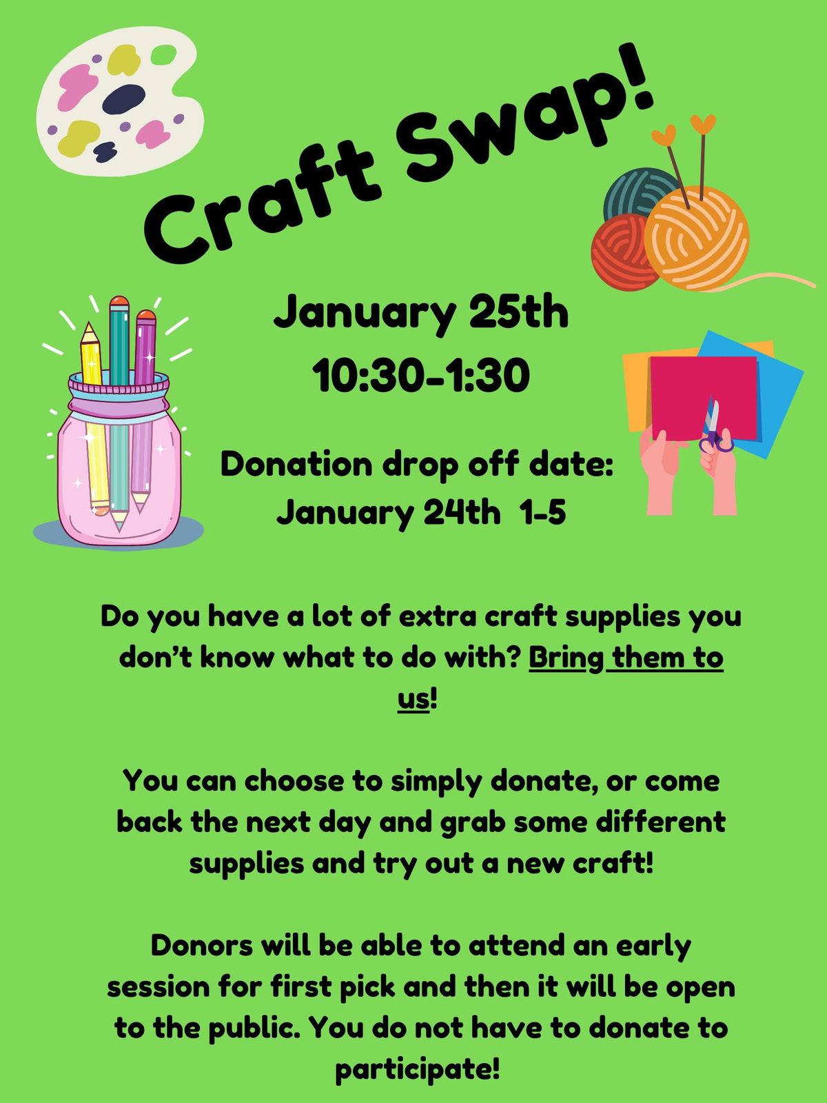 Craft Supply Swap