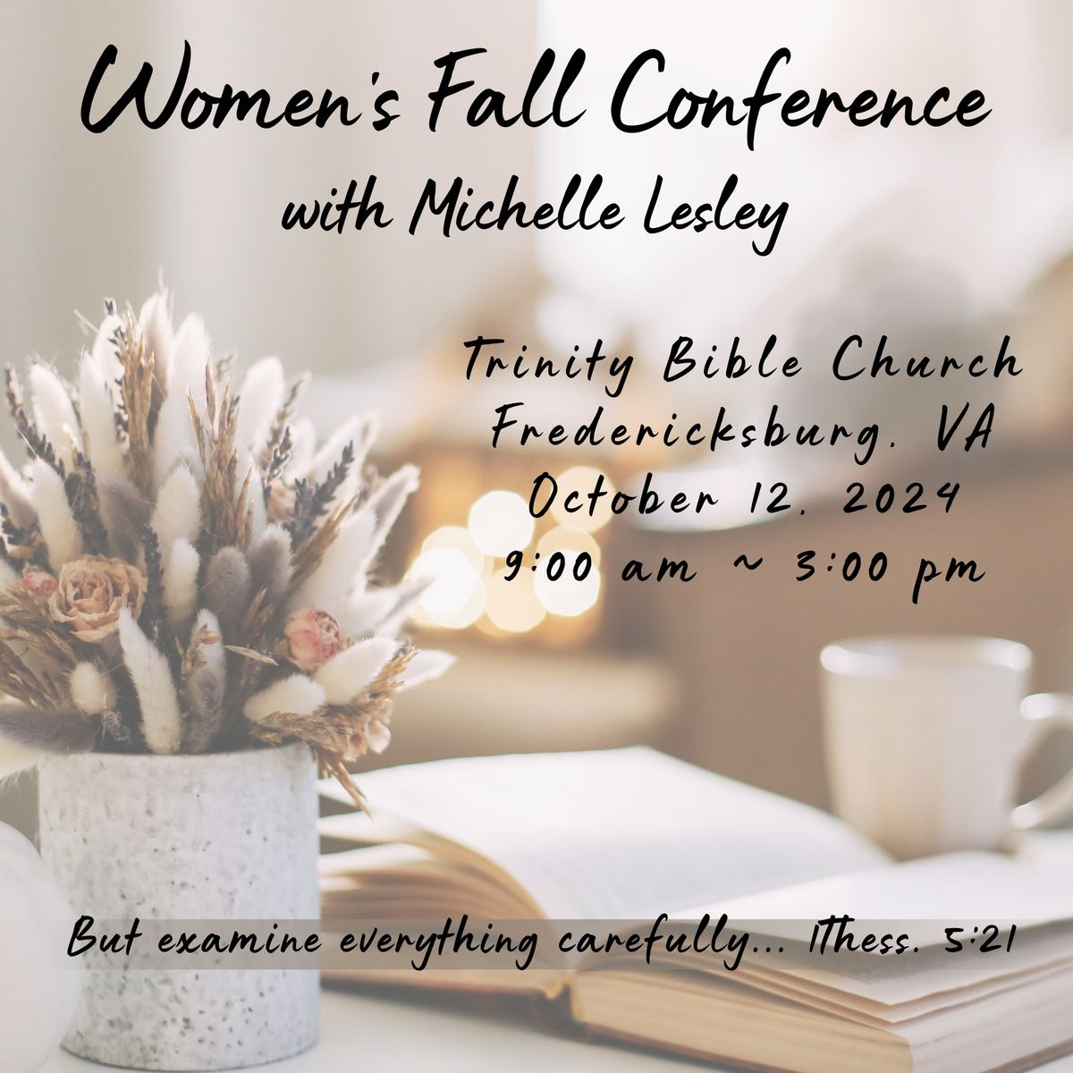 Women\u2019s Conference with Michelle Lesley