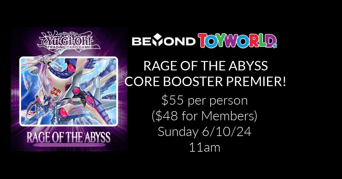 Yu-Gi-Oh! Rage of the Abyss Core Booster Premier!