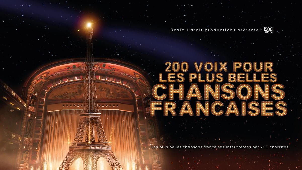 200 Voix Pour Les Plus Belles Chansons Fran\u00e7aises - Maison du peuple \u2013 Belfort (90) 