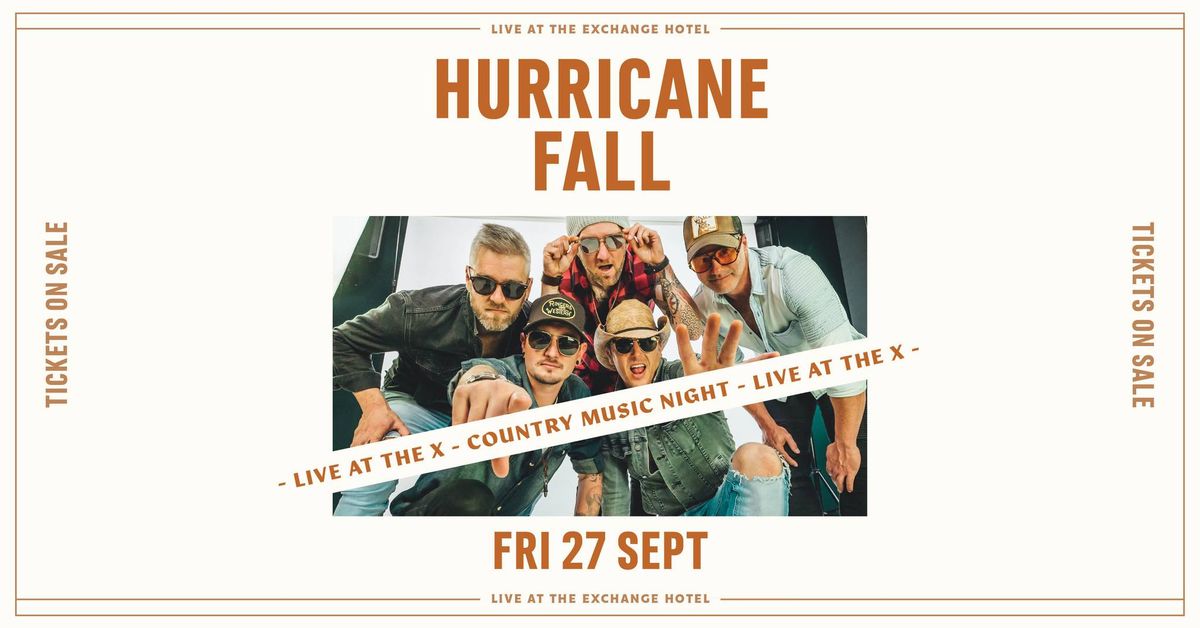 Hurricane Fall - Live at the X