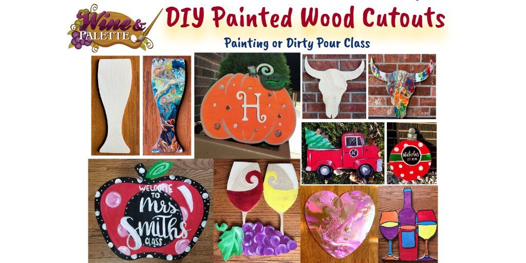 DIY Painted Wood Cutouts - W&P Painting Class