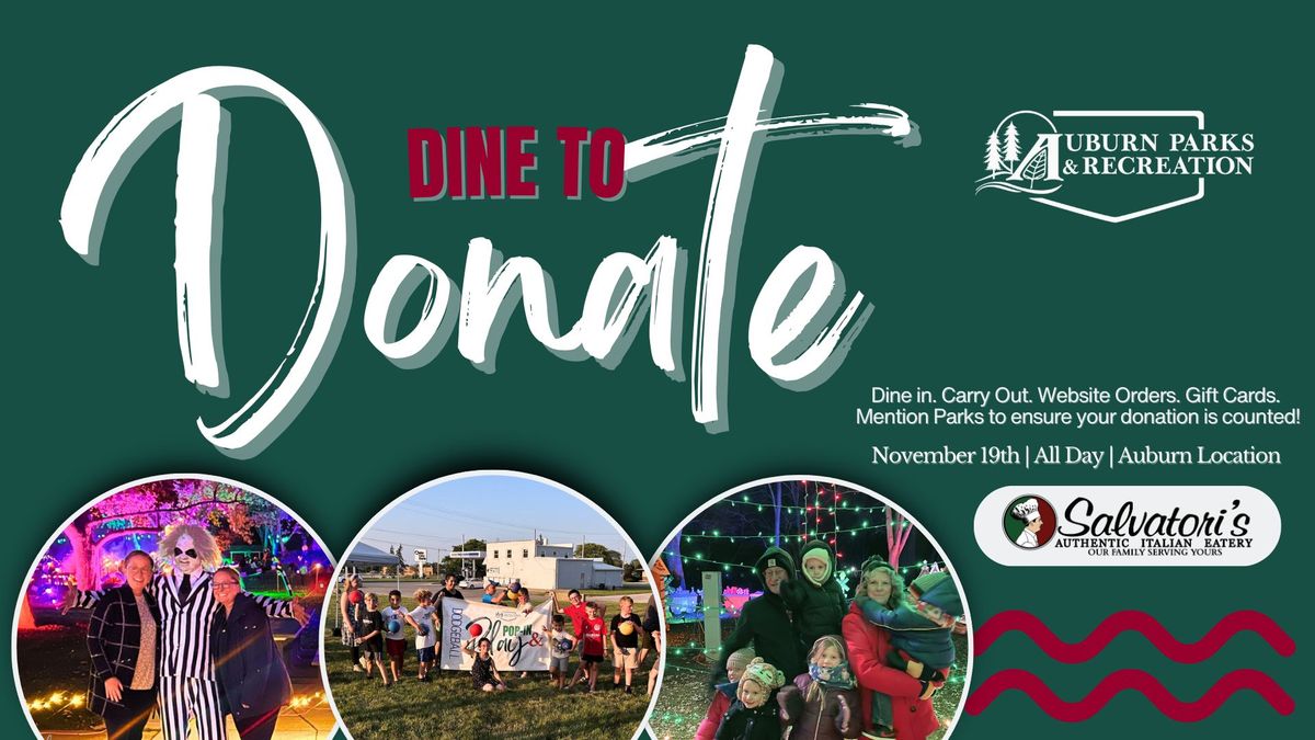 Dine to Donate: Salvatori's