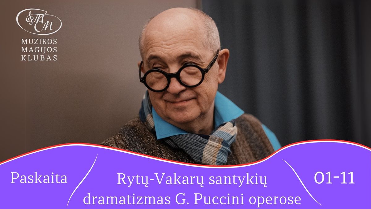 Ryt\u0173-Vakar\u0173 dramatizmas G. Puccini operose