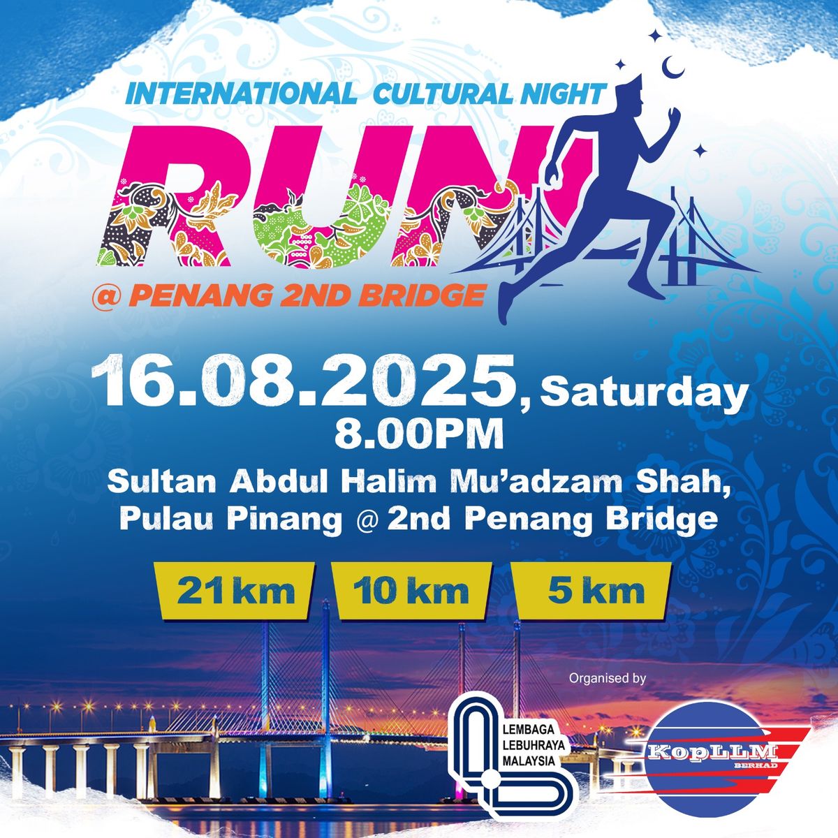 International Cultural Night Run @ 2nd Penang Bridge 2025