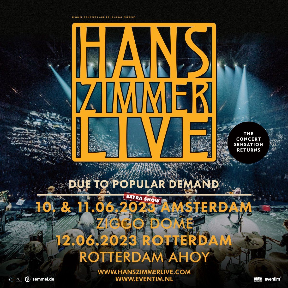 Hans Zimmer Amsterdam Tickets