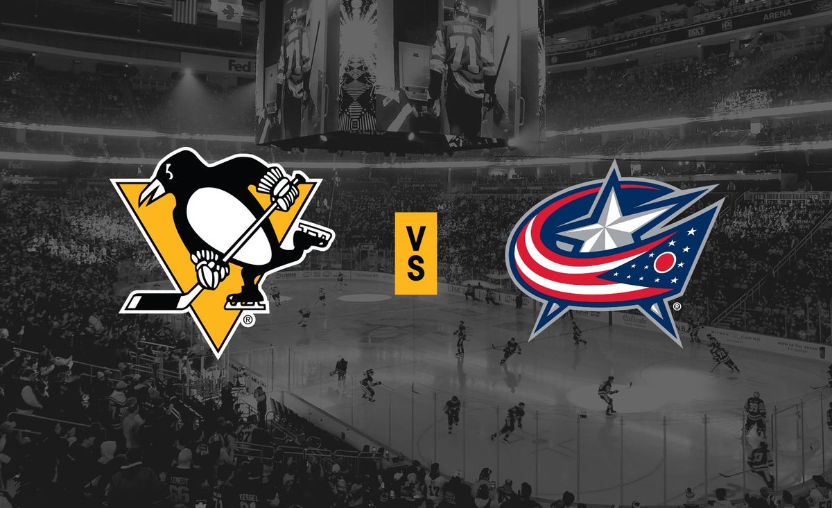 Pittsburgh Penguins at Columbus Blue Jackets at Nationwide Arena