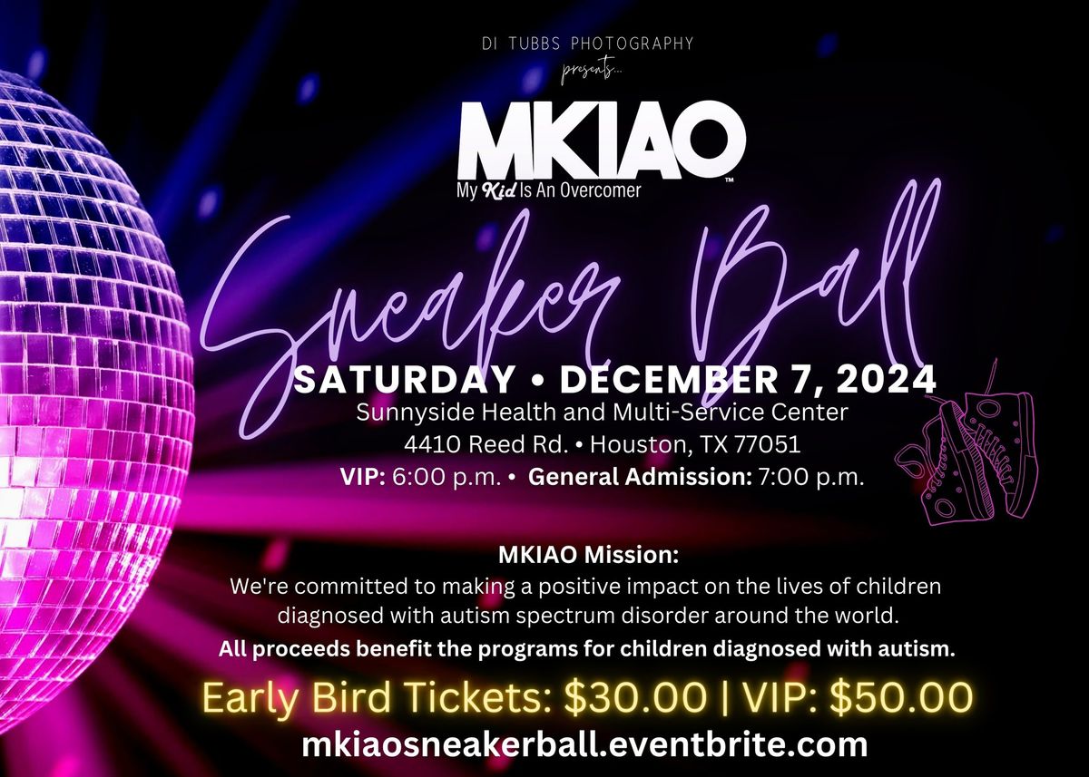 Lace Up for a Cause: MKIAO Sneaker Ball for Autism Awareness