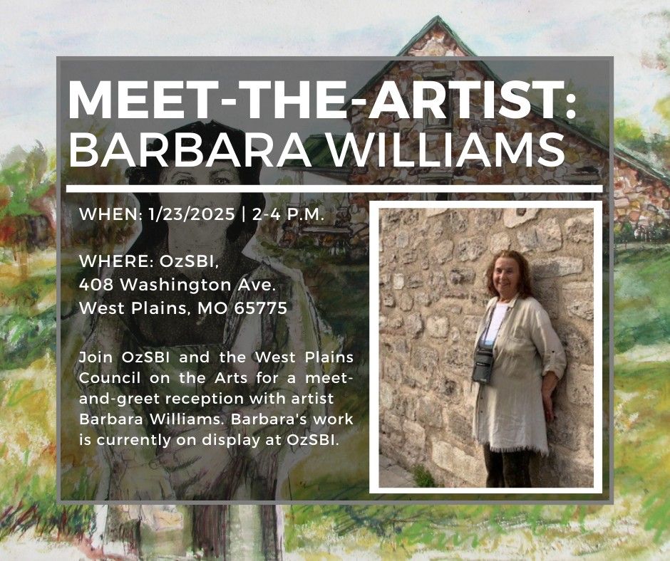 Meet the Artist - Barbara Williams at OzSBI