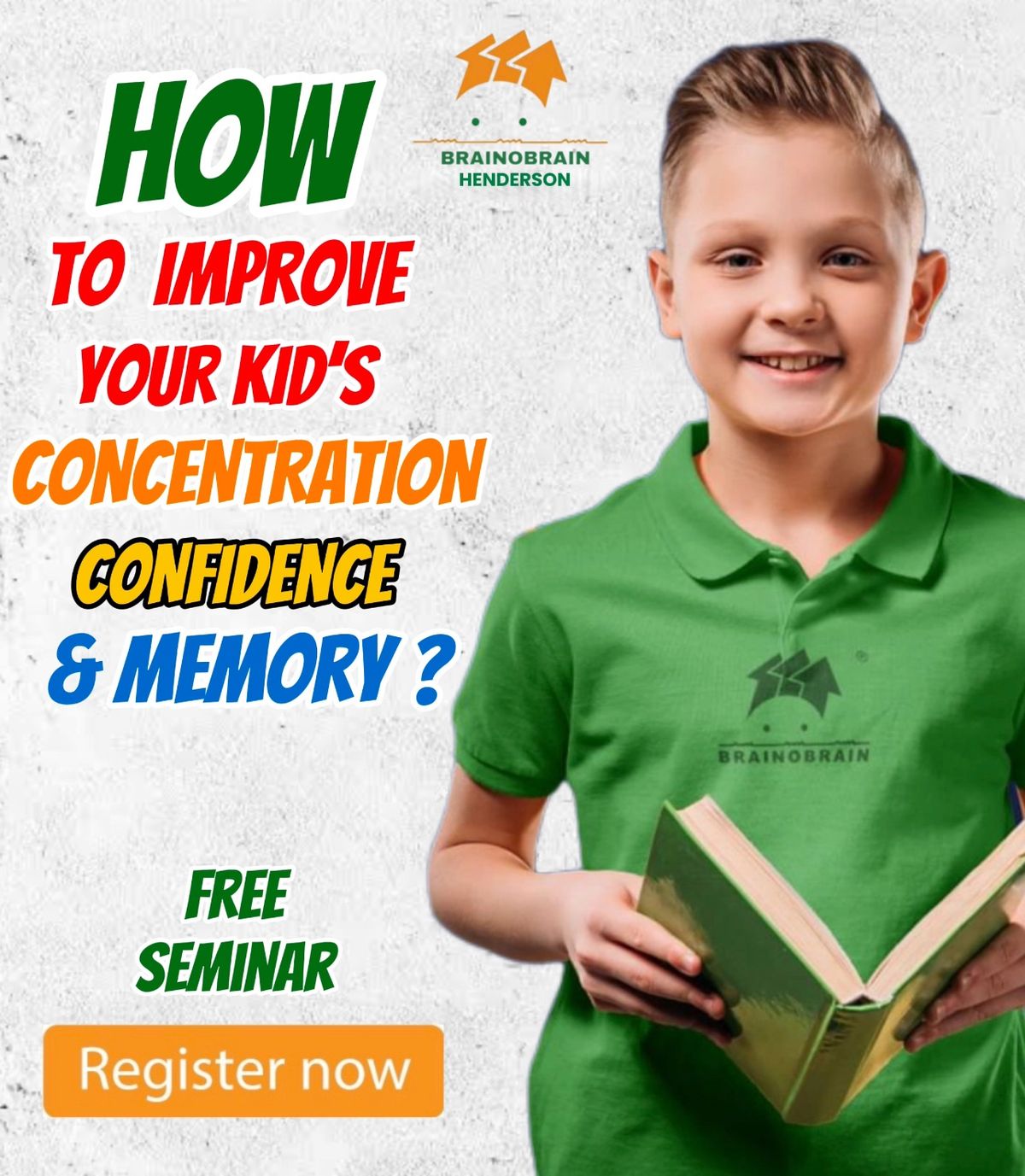 FREE SEMINAR for 6-12 Year Kids