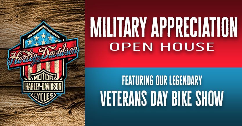 Military Appreciation Open House & Bike Show