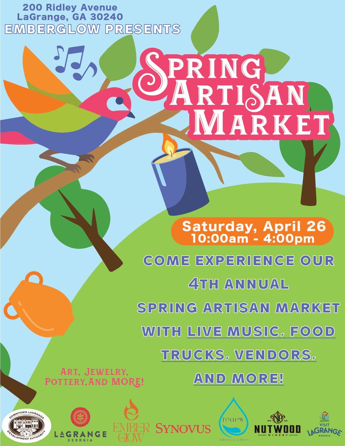 4th Annual Spring Artisan Market-Lagrange