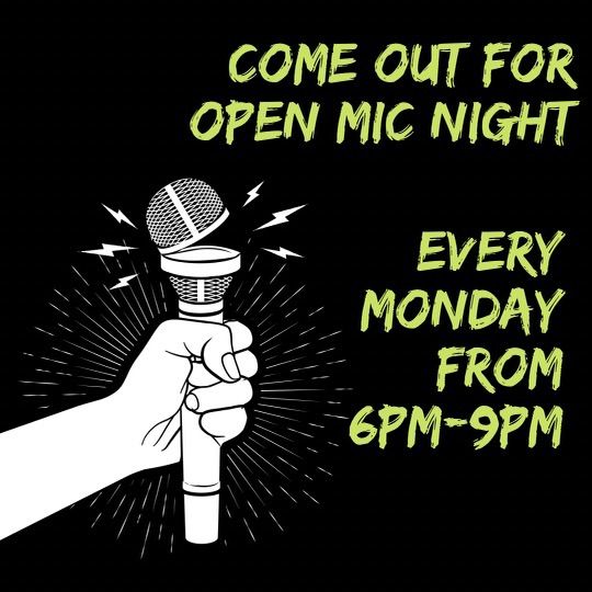 Open Mic at The Hook every Monday!