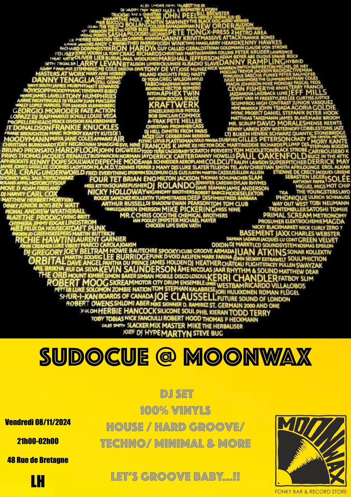 SUDOCUE @ MOONWAX