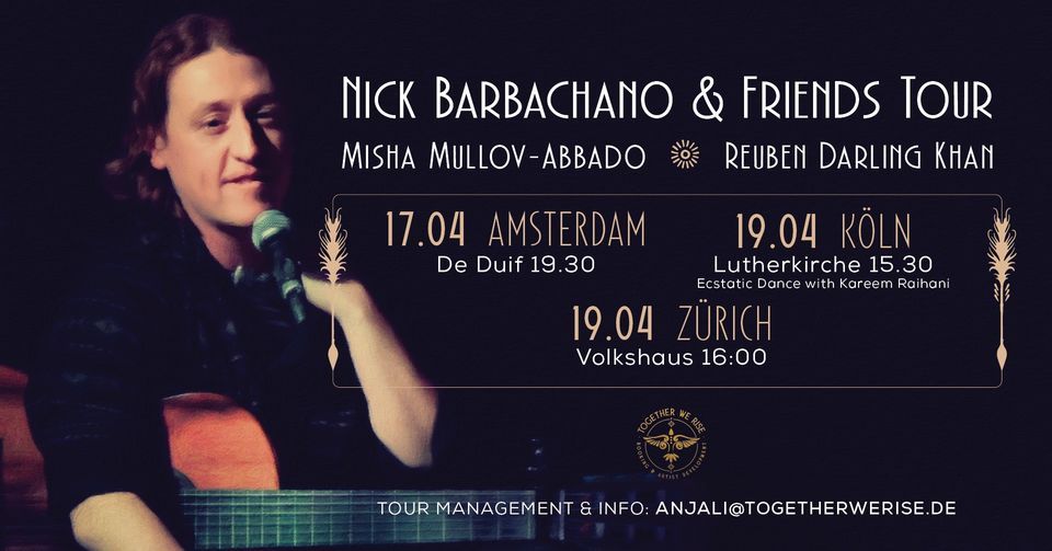 Nick Barbachano & Friends :: Live @De Duif Amsterdam