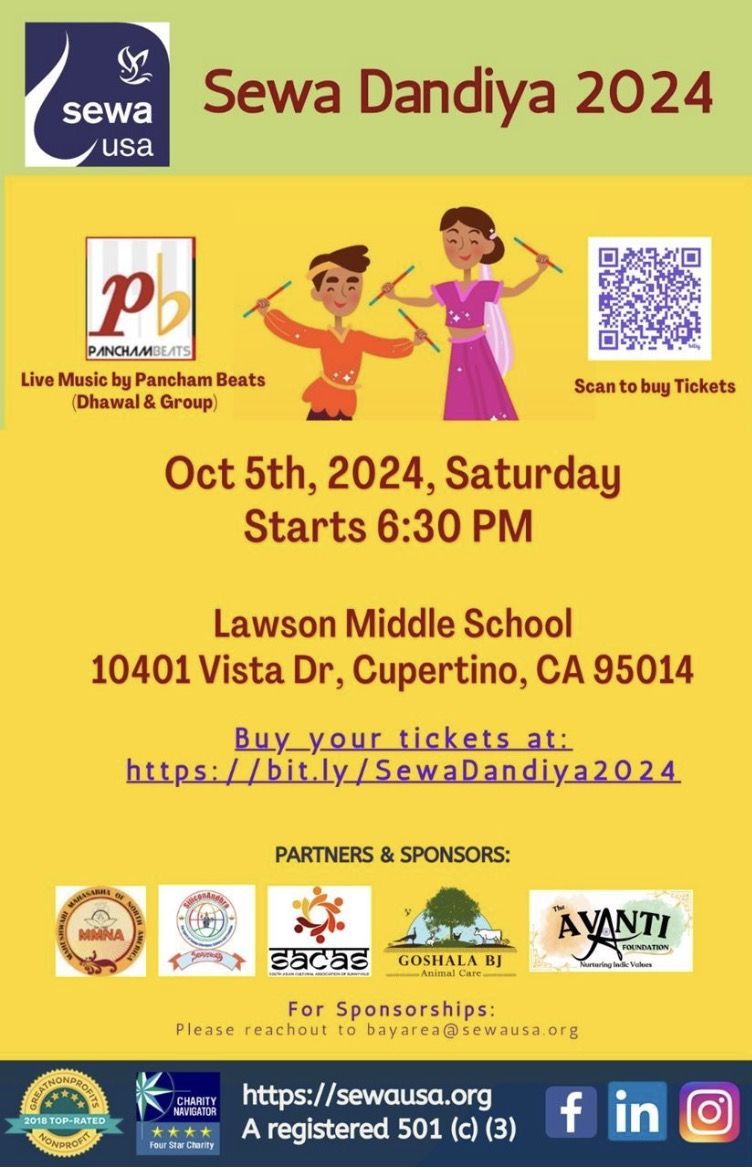 Sewa International - South Bay Dandiya 2024