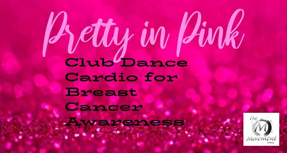 Pretty in Pink 80's Club Dance Theme for Breast Cancer Awareness