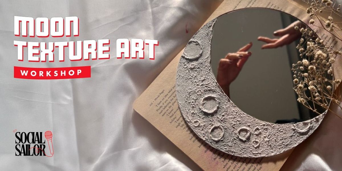 Moon Texture Art Workshop - Bangalore