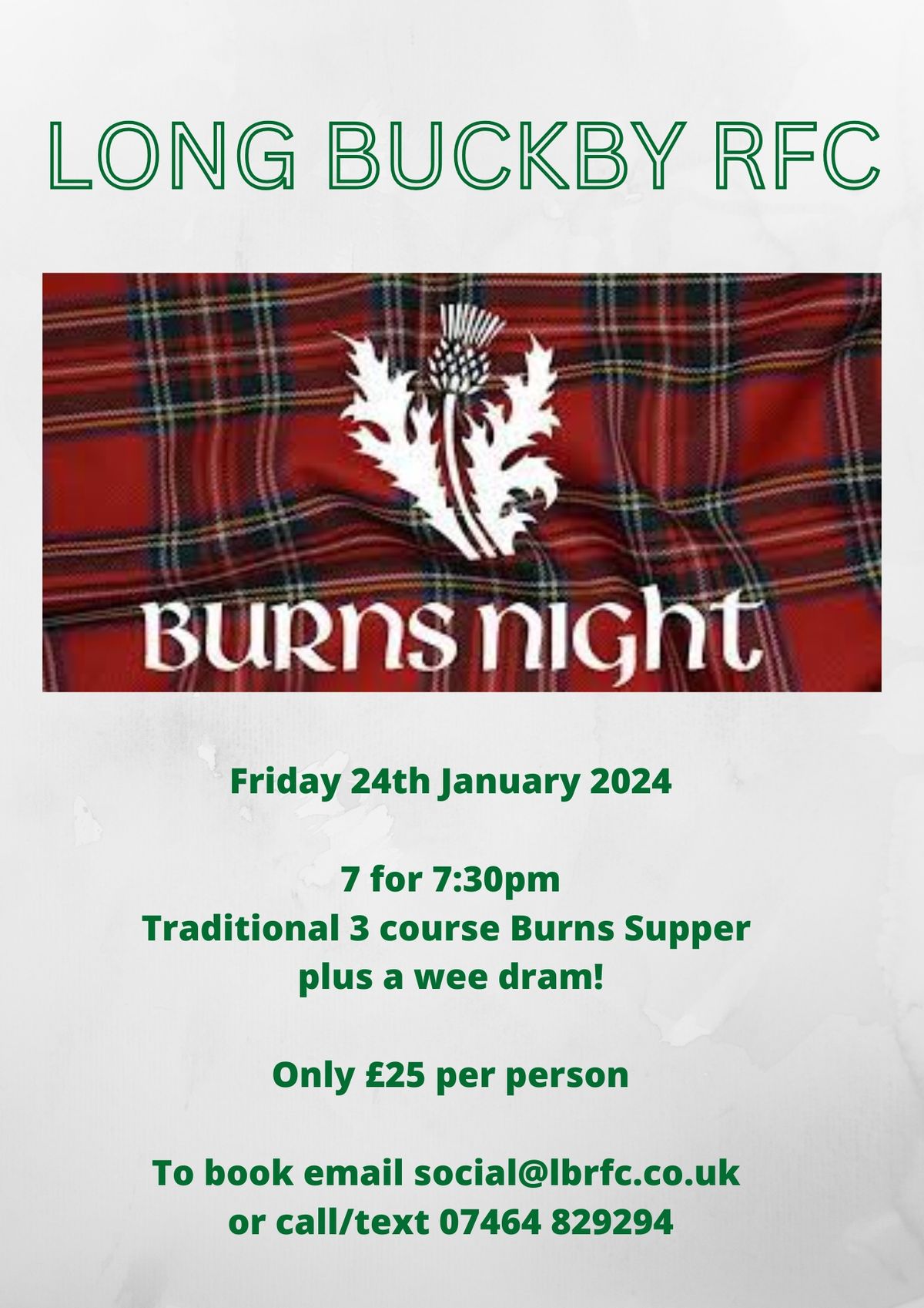 Burns Night