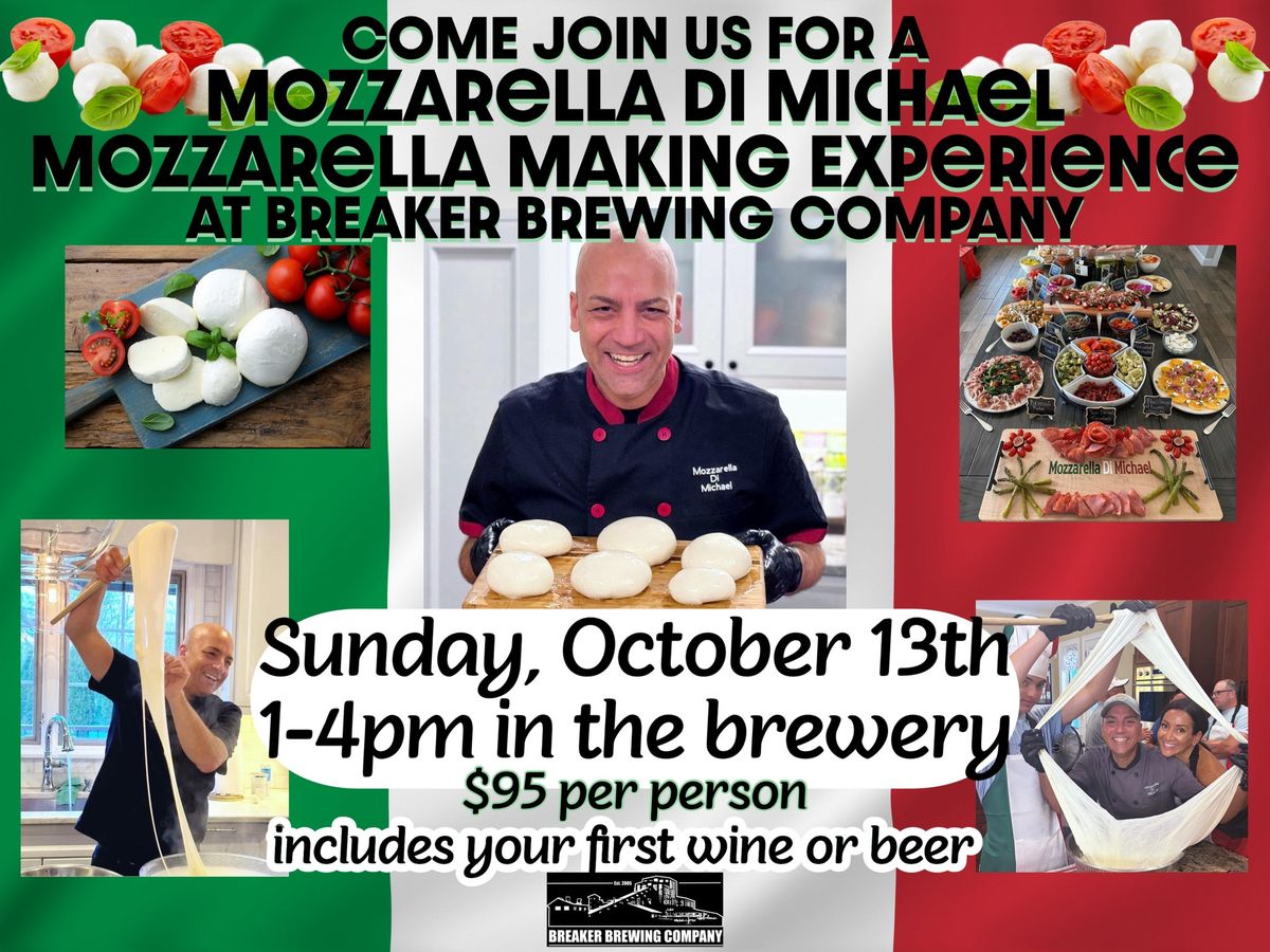 Mozzarella Making Experience with Mozzarella Di Michael