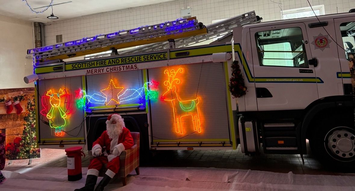 The Banchory Fire Station Christmas Santa Walkthrough 2024