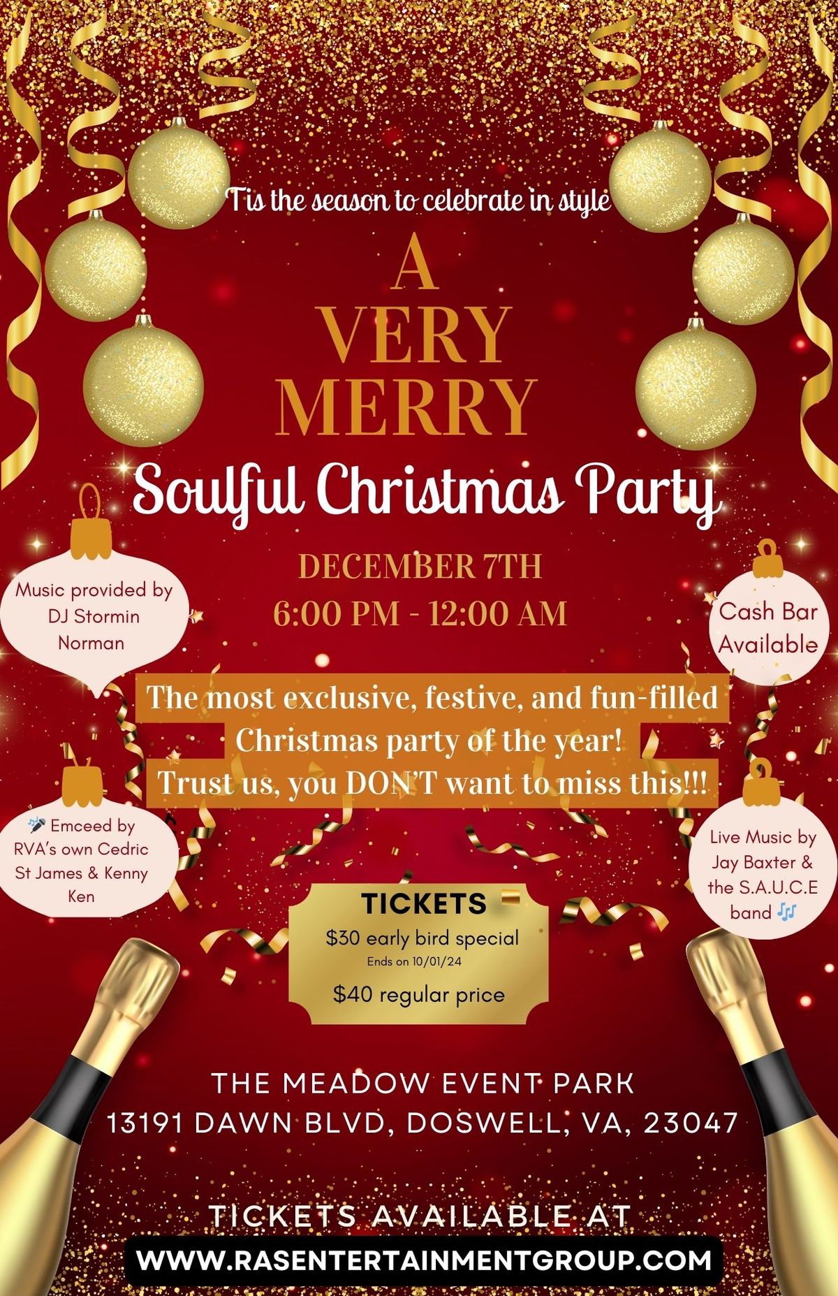 A Very Merry Soulful Christmas Party