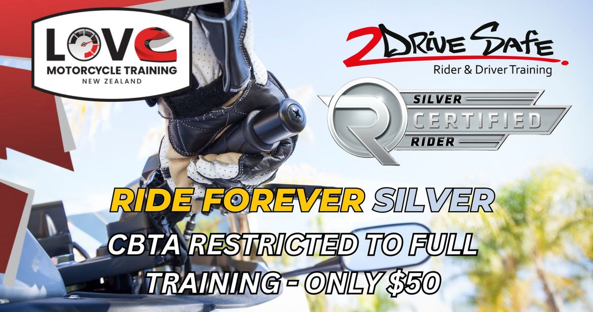 SILVER Ride Forever: SATURDAY 5th OCTOBER 2024 WITH CHIEF INSTRUCTOR TREVOR HOLMAN