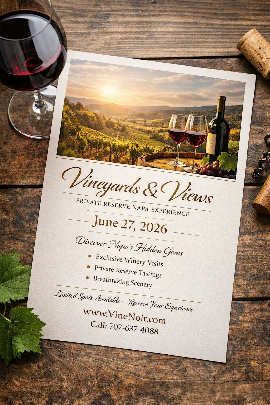 Vineyards & Views - A Private Tour