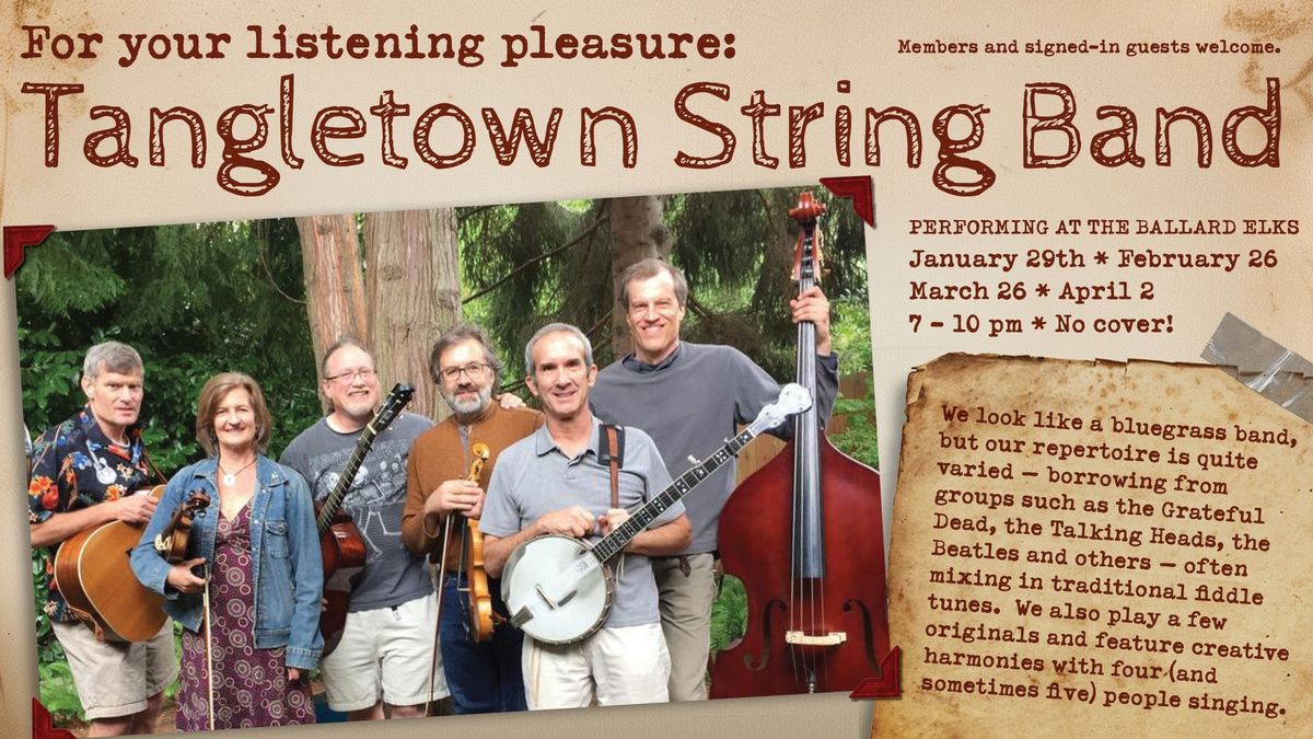 Tangletown String Band - Monthly Performances