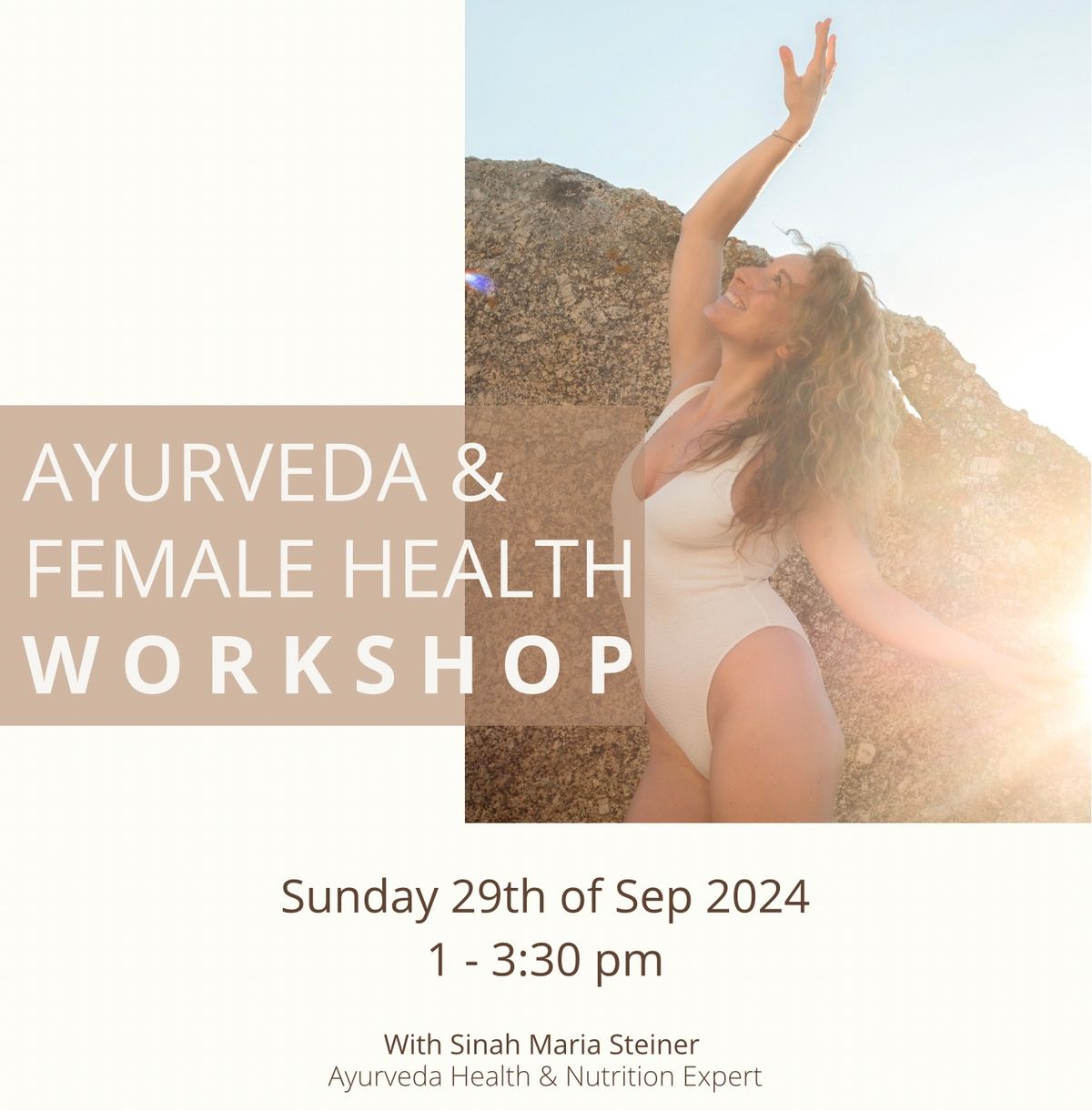 Ayurveda & Female Health Workshop by Sinah Maria Steiner