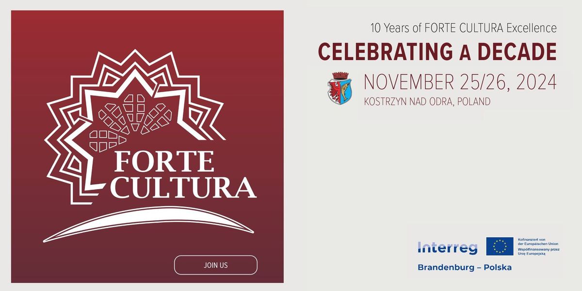 10 Jahre FORTE CULTURA Jubil\u00e4umsfeier, Kostrzyn nad Odra (PL)