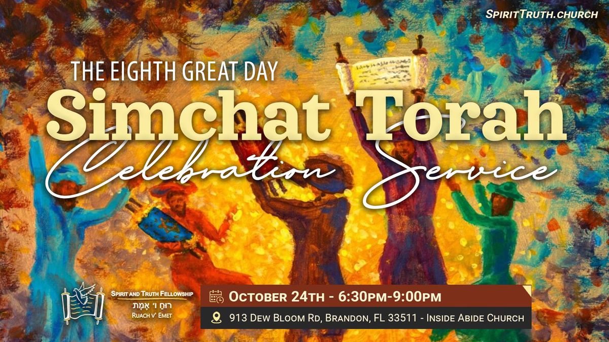 Feast of Sukkot \/ Simchat Torah (8th Great Day)