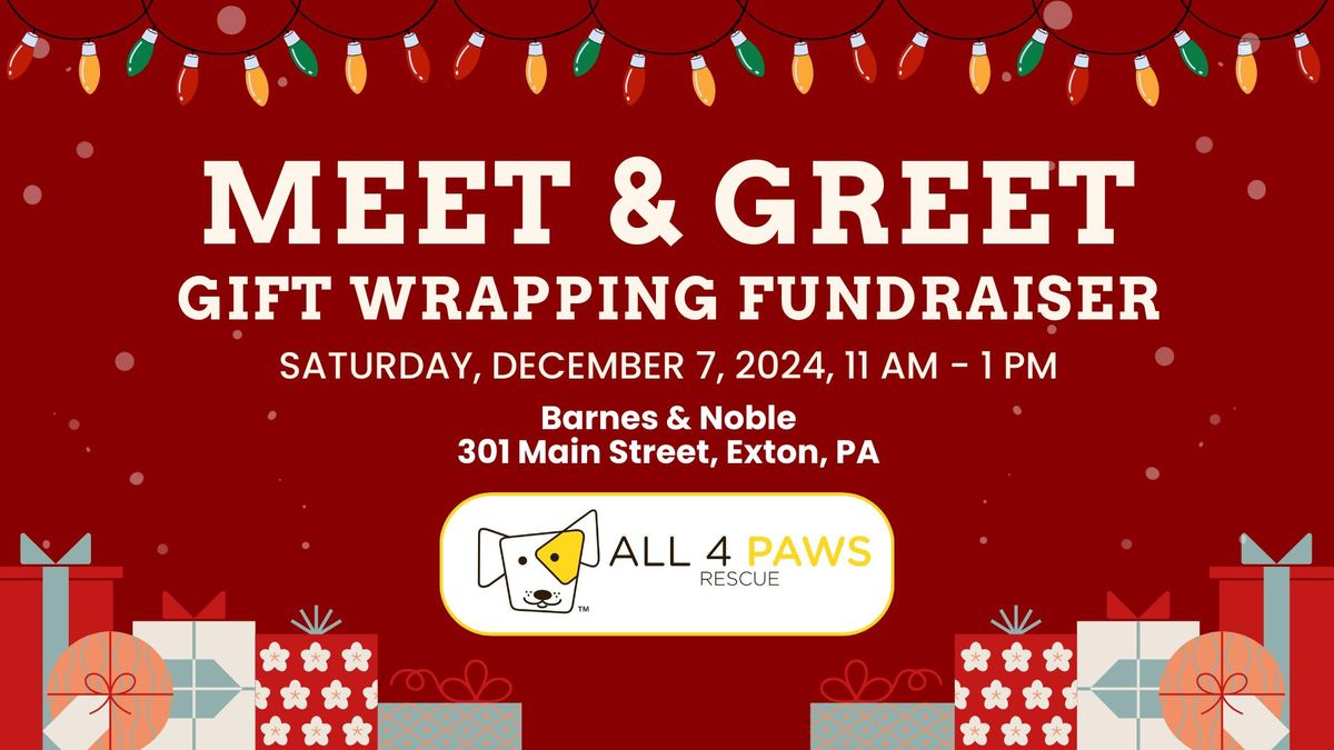 Barnes & Noble Meet & Greet and Gift Wrapping Fundraiser