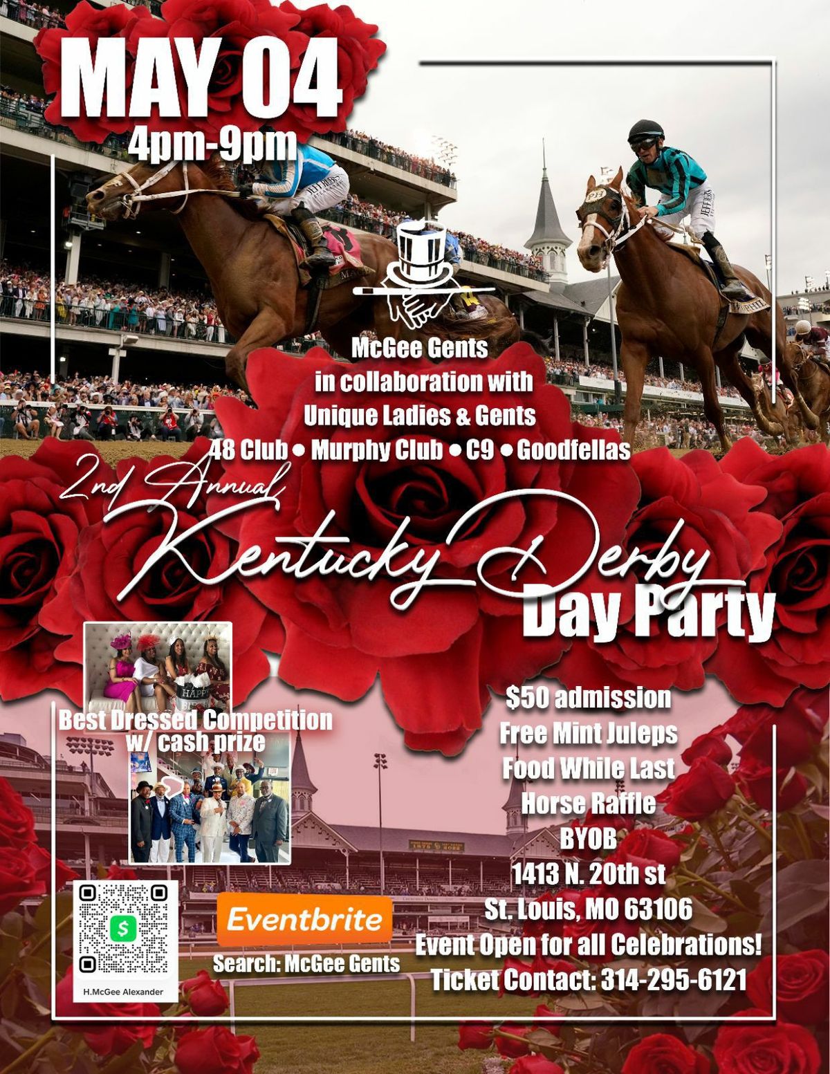 McGee Gents Annual Kentucky Derby Fundraiser